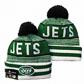 New York Jets Team Logo Knit Hat YD (8),baseball caps,new era cap wholesale,wholesale hats